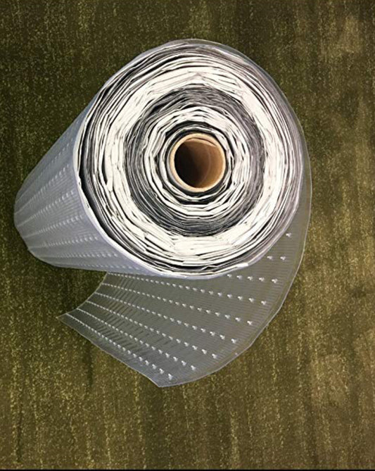 Clear Plastic Runner Rug Carpet Protector Mat Ribbed Multi-Grip (26"in x 72"in)