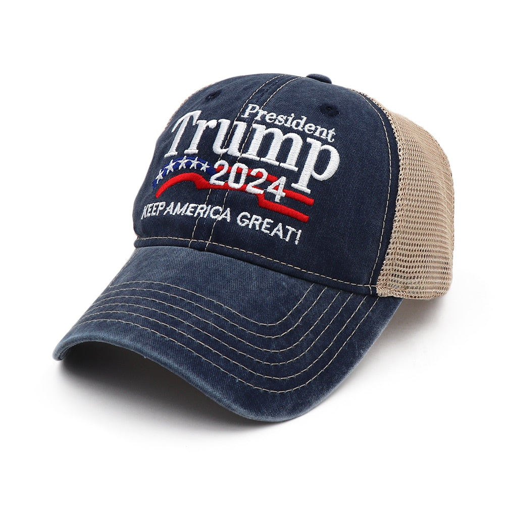 Trump 2024 I&#39;ll Be Back President United States Red Hat Cap
